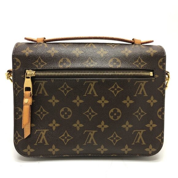 LOUIS VUITTON M40780 Monogram Pochette MetisMM 2WAY Shoulder Bag Hand Bag - Picture 10 of 16